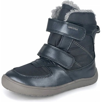 Dívčí zimní barefoot boty PRO-tex LORA grey