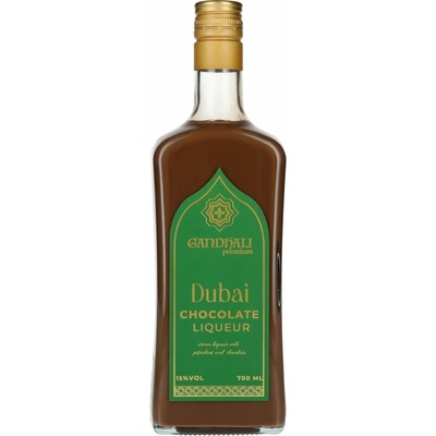 Gandhali Dubai Chocolate Liqueur 15% 0,7 l (čistá fľaša)