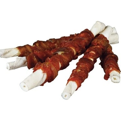 Trixie DentaFun tyčinka svázaná buvolím masem 5 ks 12 cm 70 g