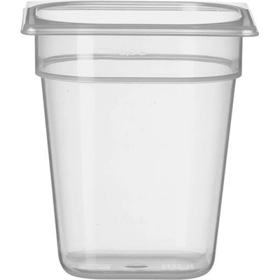 Hendi Gastronádob 1/6, GN 1/6, Průhledná, 176x162mm Hloubka: 20 cm