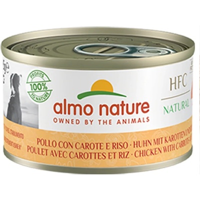 Almo Nature HFC Kuracie s mrkvou a ryžou 95 g