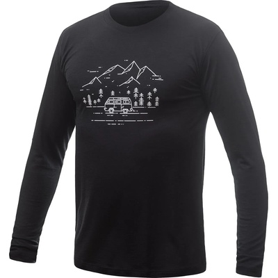 Sensor Merino Active Pt Van Life dl. rukáv Размер: L / Цвят: черен