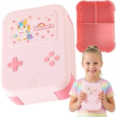 žiadna značka Raňajkový Box s priehradkami pre deti do školy PLAYIO