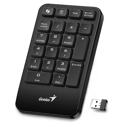 Klávesnice Genius NumPad 1000, numerická, bezdrátová 2,4GHz, copilot, USB - černá