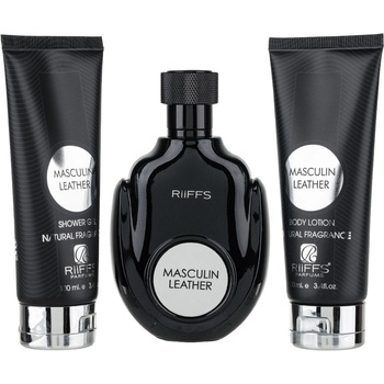 Riiffs Masculin Leather EDP 100 M+100 S. G+100ml B. L