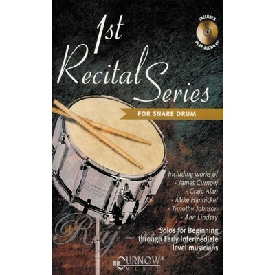 1st RECITAL SERIES + CD / vírivý bubon sólový zošit