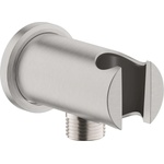Grohe Rainshower - Стенно коляно с държач, supersteel 26658DC0 (26658DC0)