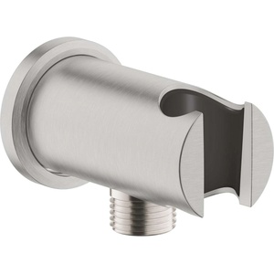 Grohe Rainshower - Стенно коляно с държач, supersteel 26658DC0 (26658DC0)