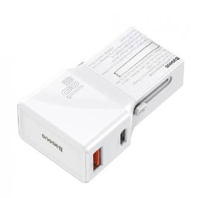 Universal charger 3.0 PD USB+USB-C 18W