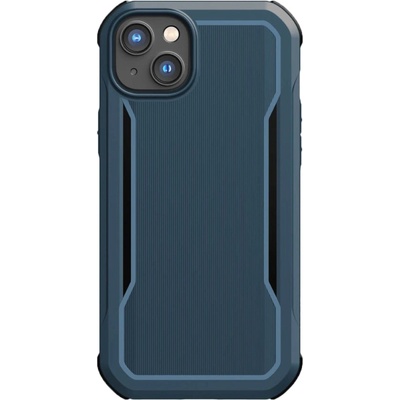 Raptic Кейс Raptic X-Doria Fort Case за iPhone 14 Plus with MagSafe, брониран гръб, син