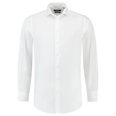 Malfini Fitted shirt bílá