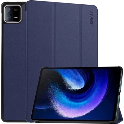 Enkay Leather Xiaomi Pad 6 / Pad 6 60038 tmavomodrý