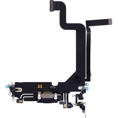 Nabíjecí obvod + Flex kabel iPhone 14 Pro Max - fialový - aftermarket IPH1748