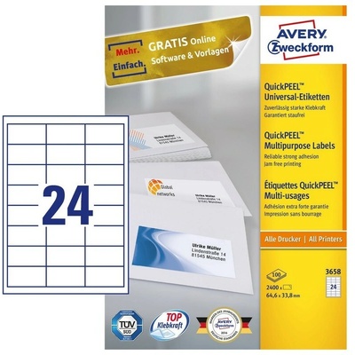 Avery Zweckform 3658 100 archů A4