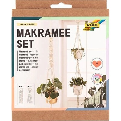 Sada Macramé URBAN JUNGLE (7 dílů)