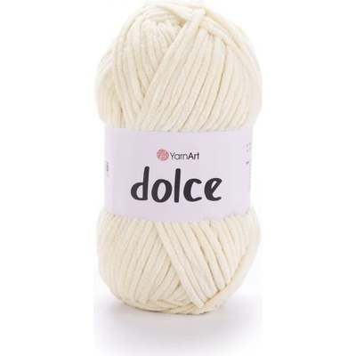 Pletací příze YarnArt DOLCE 783, 100g/120m Vanilková