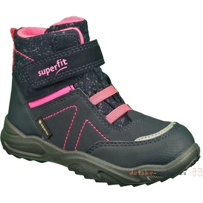 Superfit zimní kotníková obuv s Gore-Tex membránou 1-009227-8010