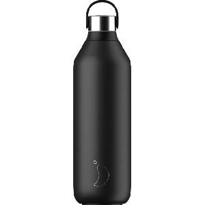 Chilly's Bottles Series 2 Термо бутилка 1 л черна (B1000S2ABLK_9)
