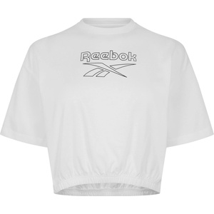Reebok Дамска тениска Reebok Rie Boxy T-Shirt Womens - White