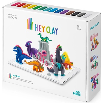 Tm Toys Hey Clay Plastická hmota Mega Dinos