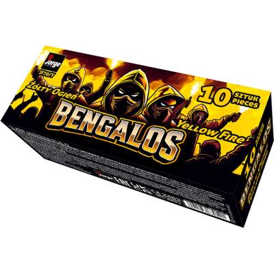 Tropic BENGÁLSKÝ OHEŇ 10 ks žlutá