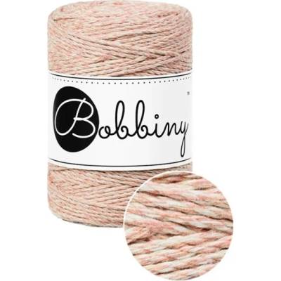 Bobbiny Macrame rope 3PLY - (1,5mm) Bobbiny - Macrame rope 3PLY - (1,5mm): Peach shake
