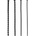 Ouch! Silicone Spiral Screw Plug Set Advanced Urethral Sounding Black
