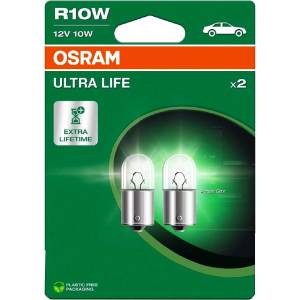 OSRAM ultra life 2bl r10w 10w 2800k