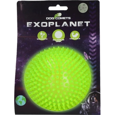Dog Comets Exoplanet ježatý míč zelený 10 cm