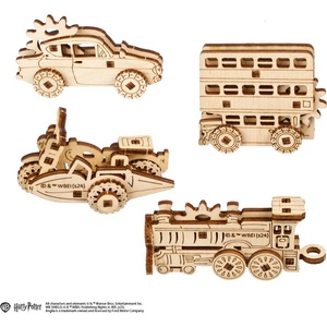 UGears Механични 3D модели Ugears Harry Potter Мини превозни средства