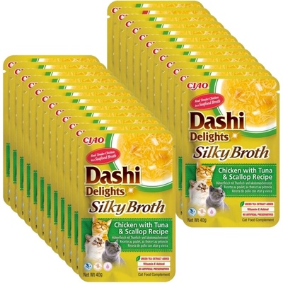 Dashi Delights Silky Broth Chicken with Tuna & Scallop Recipe 24 x 40 g