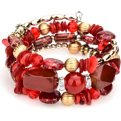 HARAHU Гривна sp-29257 - Червен kp29257 (sp-29257)