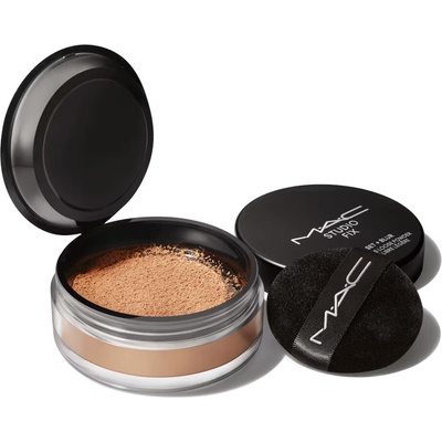 MAC Cosmetics Studio Fix Pro Set + Blur Weightless Loose Powder zmatňujúci fixačný púder Dark 6,5 g