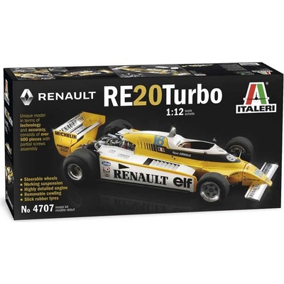 Italeri Renault RE 20 Turbo 4707 1:12