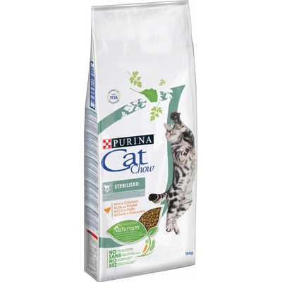 Purina Cat Chow Sterilized Dospělý Kuřecí maso 15 kg