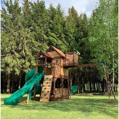 Backyard Discovery Detské ihrisko Skyfort s tobogánom