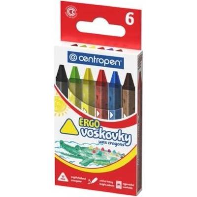 Centropen voskové pastelky 6 ks