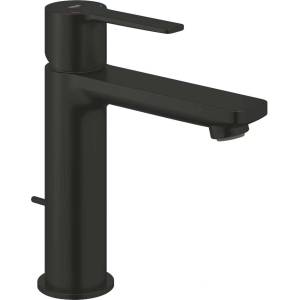 GROHE Lineare New - Смесител за умивалник със сифон, матово черно 321142431 (321142431)
