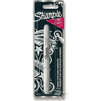 Sharpie Metallic - stříbrný