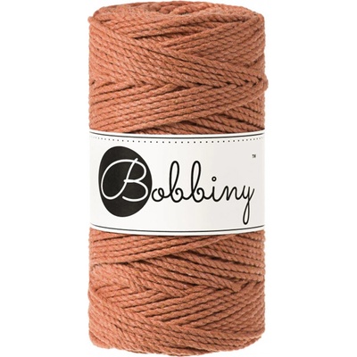 Bobbiny 3PLY Macrame Regular 3 mm rezavá (TERRACOTTA)