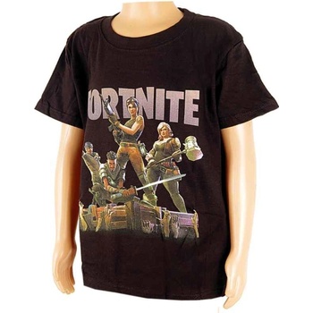Detské tričko Fortnite Battle Royale čierne