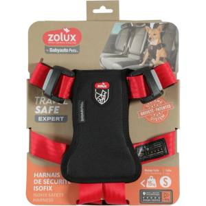 ZOLUX Шлейка за кучета ZOLUX Travel Safe S червена (DLPZOUSOS0012)