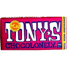 Tony’s Chocolonely bílá, maliny a praskající cukr 180 g