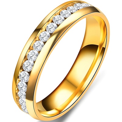 HARAHU Пръстен EN-3371 - Златен/52mm KP3371 (EN-3371)