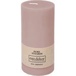 Eco candles by Ego dekor Прахово розов цвят Приятелска свещ, време на горене 50 ч. Eco - Eco candles by Ego dekor (ZBC-3771055)