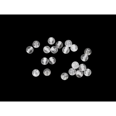 Minerálne korálky Krištáľ Ø4 mm - 10 ks