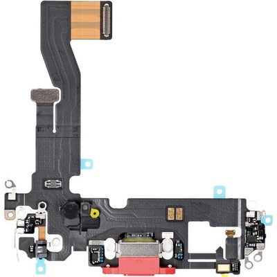 AppleKing nabíjecí a audio flex konektor pro iPhone 12 - červený