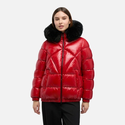 Geox Червен дамски пухен джакет Geox Backsie Geox | Cherven | ЖЕНИ | 42