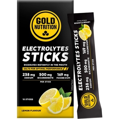Gold Nutrition Electrolyte Sticks [10 x 3 грама] Лимон
