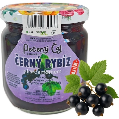 Nature NoTea Pečený čaj Čierne ríbezle s kardamómom 430 ml